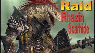 RAID shadow legends РАЗЕН | Rhazin Scarhide (Гайд/Обзор героя)Советы по прокачке