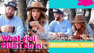 Explore like a local in Georgetown Texas | Texas Grubbin with Marissa Nicole