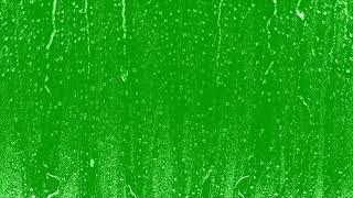 4k Rain Falling Green Screen Water Drops On Screen Effects with Download Link