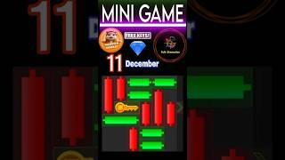 11th December Puzzle Game Trick, Hamster Kombat Easy steps #hamsterkombat #puzzle #blockchaingames