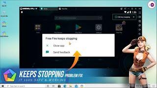 MEmu Emulator Free Fire Keeps Stopping Problem Fix