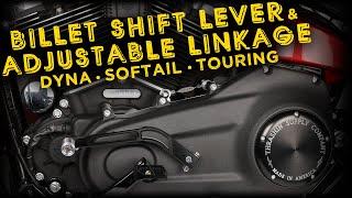 Thrashin Supply Billet Shift Levers & Adjustable Linkages For Harley-Davidson