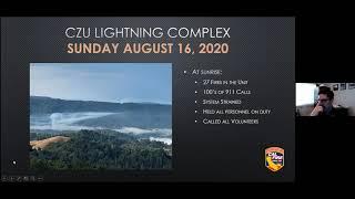 CAL FIRE CZU (Santa Cruz Division) Presents CZU Lightning Complex: Lessons Learned (March 16, 2021)