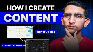 Best Method to Create Content Consistently | Content Creation Tips | Peush Jha