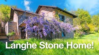 Piedmont, Langhe stone country home for just €325,000!!!