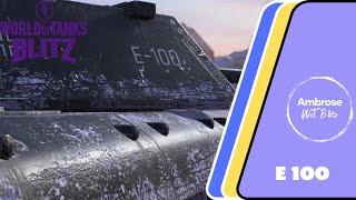 НІМЕЦЬКИЙ БУНКЕР НА ГУСЕНИЦЯХ! Огляд Е 100 | WoT Blitz