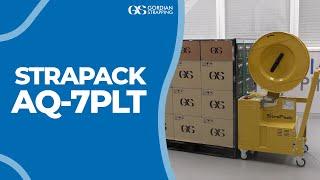 StraPack AQ-7PLT Semi-Automatic Strapping Machine | Gordian Strapping