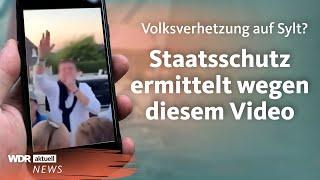 Rassismus und rechte Parolen bei Party auf Sylt: Staatsschutz ermittelt wegen Video | WDR aktuell