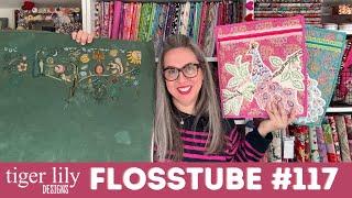 Flosstube 117 - My PEACORN Update, Animal Cracker Finish, plus all the Save the Stitches Bags