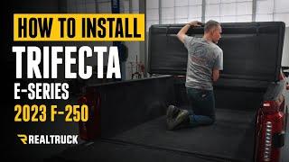 How to Install Extang Trifecta E-Series Soft Folding Tonneau Cover on a 2023 Ford F-250