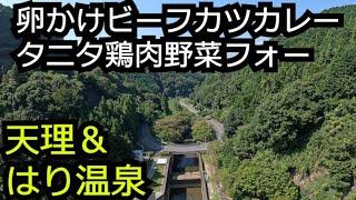 陛下への献上卵と豪華ビーフカツカレー＆タニタのほろほろ鶏肉カレーフォー【奈良 天理市/針】