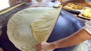 نان یوخه شیرازی| Baking bread with soft and amazing Iranian dough