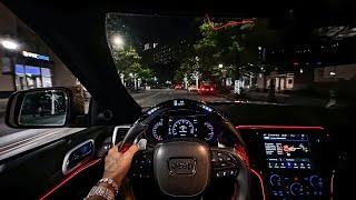 LATE NIGHT CITY TRACKHAWK DRIVE POV