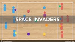 Space Invaders | Physical Education Game (Fundamental Movement Skills)