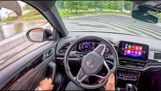 NEW Volkswagen T-Roc 2024 [1.5 TSI 150hp] |0-100| POV Test Drive #2099 Joe Black