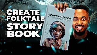 How To Create African FolkTale Story Book For FREE