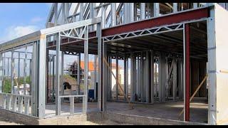 Light steel framing construction system for commercial residential and industrial projects