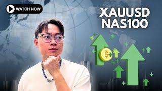 Live Trading- XAUUSD//NASDAQ (Tues, 23rd Apr 2024)