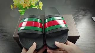 Brand Gucci Slipper Black2 from dopeyeezys.com