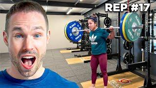 Olympian Mirabai Chanu’s Hardest Squat Routine Ever!