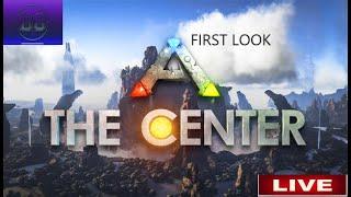 ARK: THE CENTER Survival Ascended Day 1 FIRST LOOK  #dinosaur  #crossplatfrom #Descended #THE CEN…