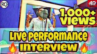 First  Interview | Live Performance |Rapper shiv RQ | Artists  Of Jharkhand |Facebook Page| 31/08/20