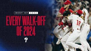 EVERY Phillies Walk-Off from the 2024 Season!