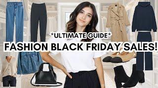 THE BEST *FASHION* Black Friday & Cyber Week Sales / Discounts WORTH Shopping In 2024!