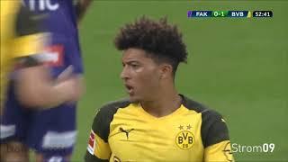 Jadon Sancho vs Austria Wien Friendly (13/07/2018)