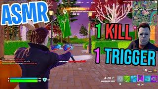 ASMR Gaming  Fortnite 1 Kill = 1 Trigger Relaxing Mouth Sounds  Controller Sounds + Whispering 