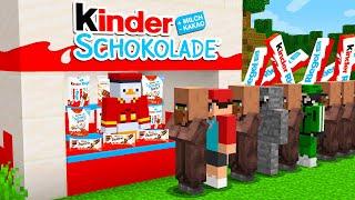 Ich ERÖFFNE einen KINDER SCHOKOLADE LADEN in Minecraft RP!