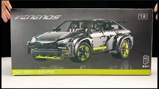 Speed Build K Box 1:8 Lamborghini Urus Veneno Off-road Vehicle Model Assembled Building Blocks