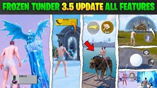  BGMI New FROZEN TUNDER Update Here! PUBG 3.5 Dragon,Leopard All Features Explained | Tips & Tricks