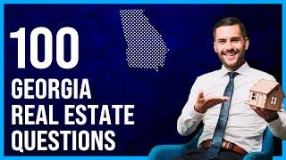 Georgia Real Estate Exam 2023 (100 Questions with Explained Answers)