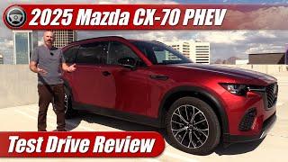 2025 Mazda CX-70 PHEV: Test Drive Review