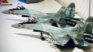 Sukhoi Su 35S Flanker E Multirole Fighters by Great Wall Hobby No L4820 and No. L4823 in 1:48