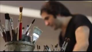 watercolor painting demo by javid tabatabaei