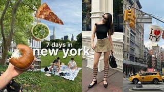 7 days in New York City  central park, Manhattan, Brooklyn, popular cafes & restaurants