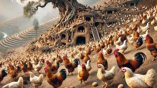 How Chinese Farmers Raise Millions Of Chickens On High Hills