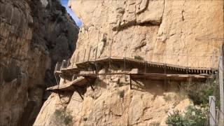 El Camino del Rey 2017 Winter walk HD