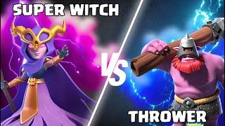 I tested the SUPER WITCHES and THROWERS HEAD TO HEAD *there's a clear winner* | Town Hall 17