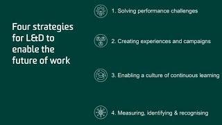 4 strategies for L&D to enable the future of work