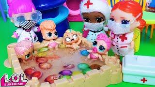 CANDY TRAP) for kids in kindergarten LOL surprise dolls cartoons collection Darinelka