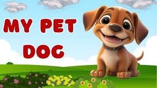 10 Lines on my pet Dog | My Pet Dog | Essay on my pet dog | My pet dog in English | essay writing