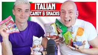 Brits Try Italian Candy & Snacks | Roly & Calum