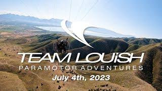 Team Louish Saratoga Springs Utah Paramotor July 4th 2023