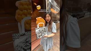 Pineapple egg waffle?! #hongkong