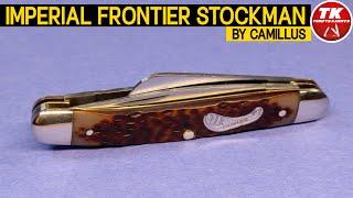 Imperial Frontier Series Stockman Pocket Knife by Camillus 4231