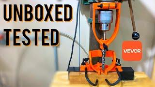 TOOL REVIEW: Vevor Drill Press Mortising Kit