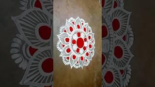 easy alpona design for laxmi puja _ simple alpona design _ simple diwali rangoli designs